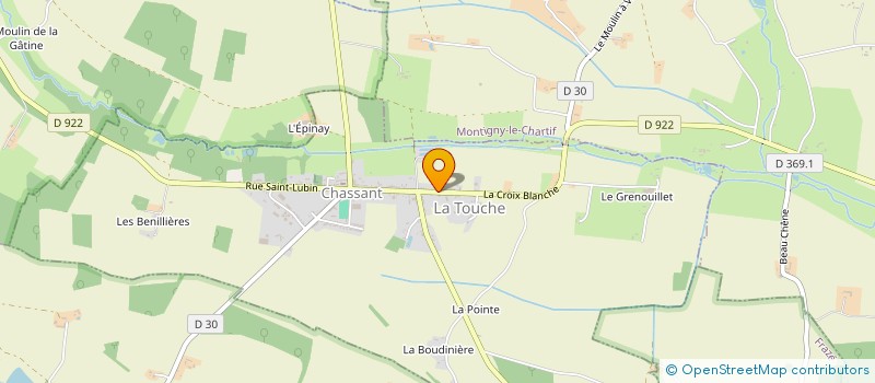 localisation de l'entreprise SCI LE PICARD DU PERCHE à CHASSANT