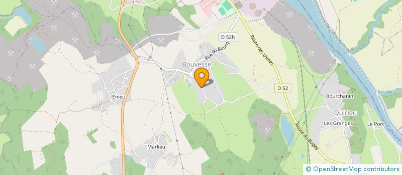 localisation de l'entreprise SCI LE PIERREVAL  VERTRIEU