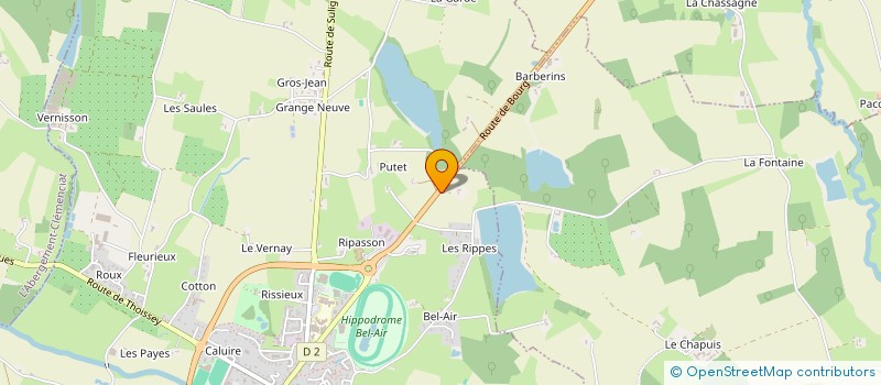 localisation de l'entreprise SCI LE PIFF  CHATILLON-SUR-CHALARONNE