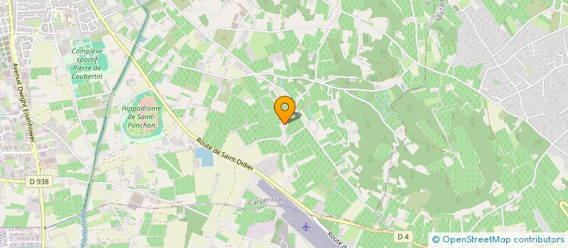 localisation de l'entreprise SCI LE PIGEOLET  CARPENTRAS