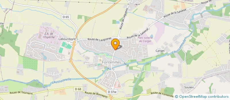 localisation de l'entreprise SCI LE PIGEONNIER à FONTENILLES