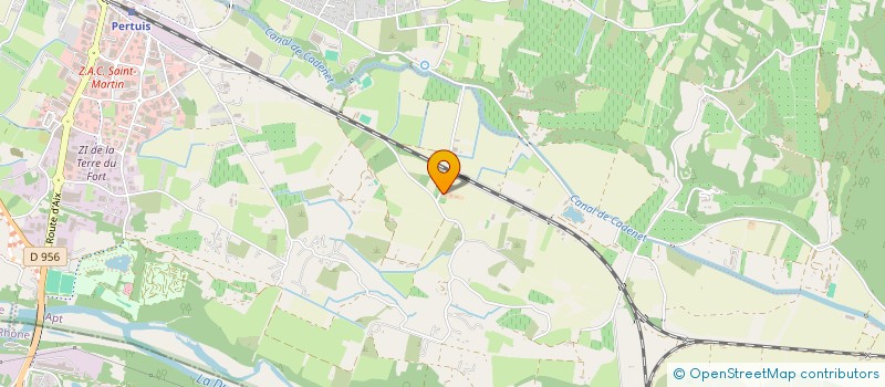 localisation de l'entreprise SCI LE PIGEONNIER  PERTUIS