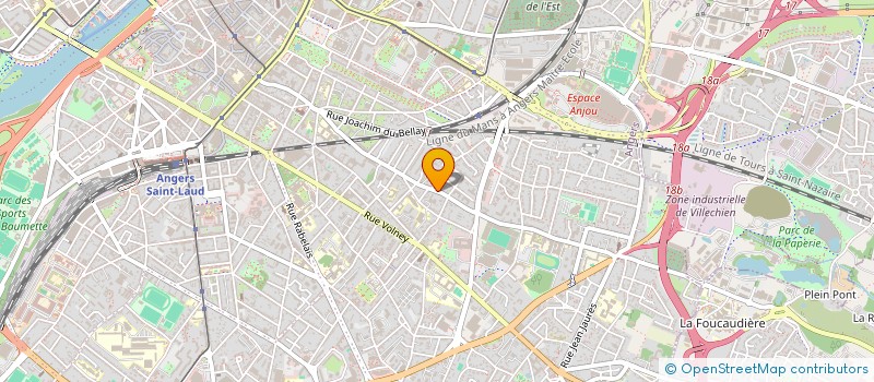 localisation de l'entreprise SCI LE PIGEONNIER à ANGERS