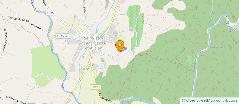 localisation de l'entreprise SCI LE PIGEONNIER  SAINT-JEAN-DE-MARUEJOLS-ET-AVEJAN