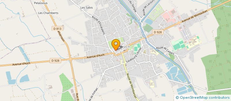 localisation de l'entreprise SCI LE PIGEONNIER  ESCATALENS