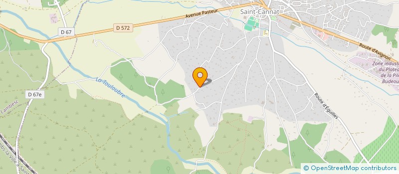 localisation de l'entreprise SCI LE PIGEONNIER  SAINT-CANNAT