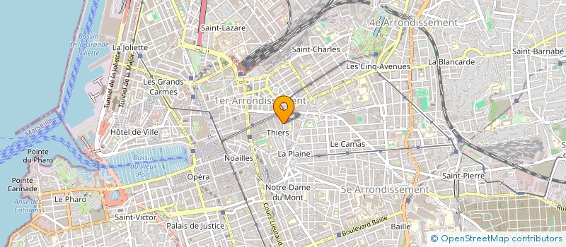 localisation de l'entreprise SCI LE PIGEONNIER DES RIGOUARDS à MARSEILLE