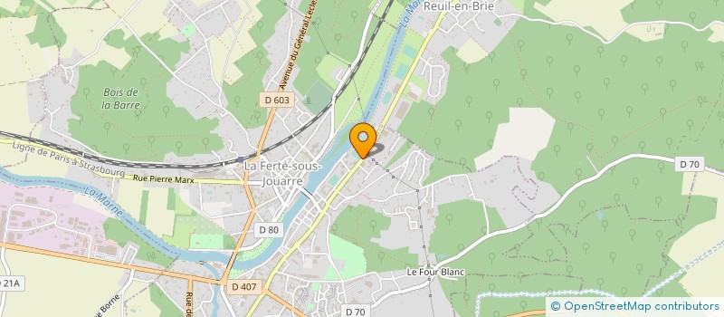 localisation de l'entreprise SCI LE PIJOULA à LA FERTE-SOUS-JOUARRE