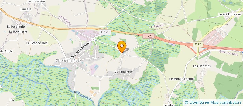 localisation de l'entreprise SCI LE PILON  CHEIX-EN-RETZ