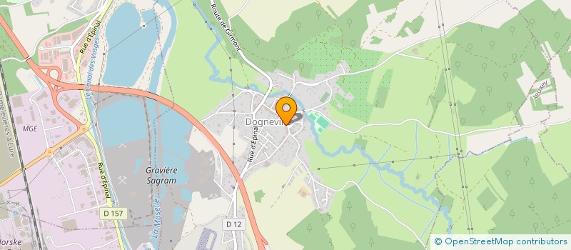 localisation de l'entreprise SCI LE PIMENT  DOGNEVILLE