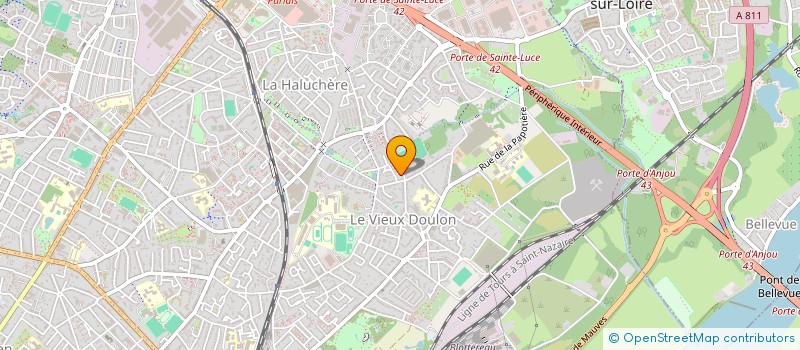 localisation de l'entreprise SCI LE PIN  NANTES