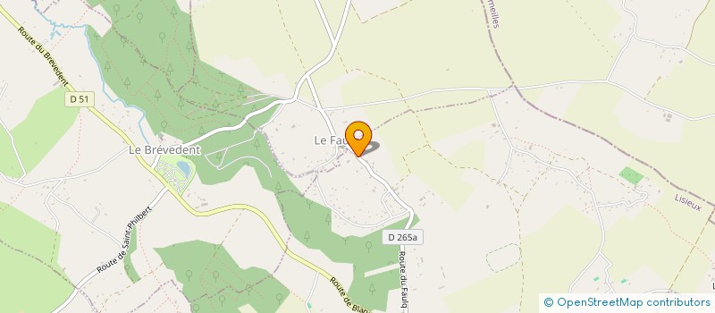 localisation de l'entreprise SCI LE PIN BLEU à LE PIN