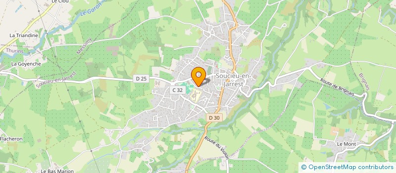 localisation de l'entreprise SCI LE PINAY  RONTALON