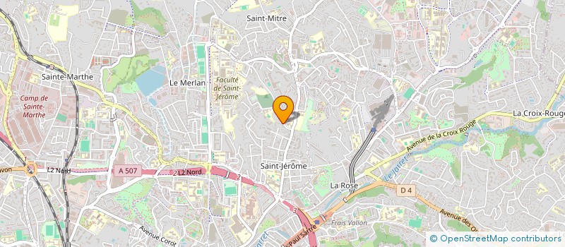 localisation de l'entreprise SCI LE PINET à MARSEILLE