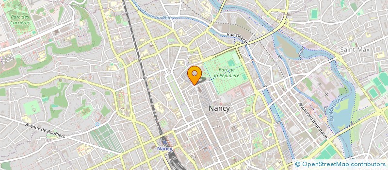 localisation de l'entreprise SCI LE PINOC  NANCY