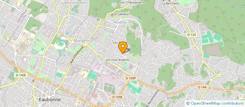 localisation de l'entreprise SCI LE PITOU  ANDILLY