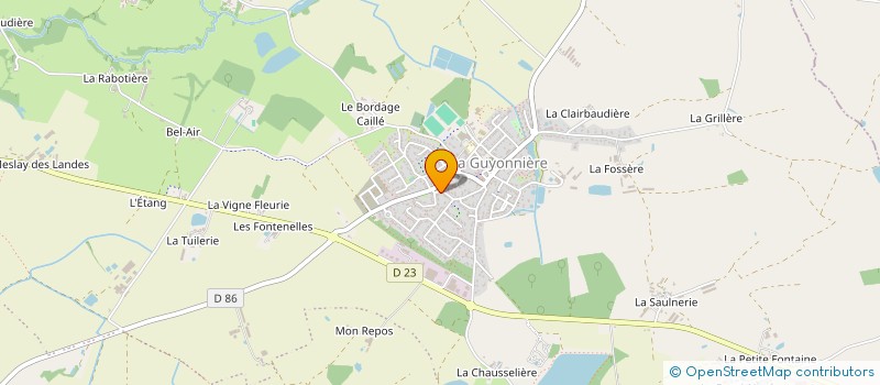 localisation de l'entreprise SCI LE PIVERT à MONTAIGU-VENDEE