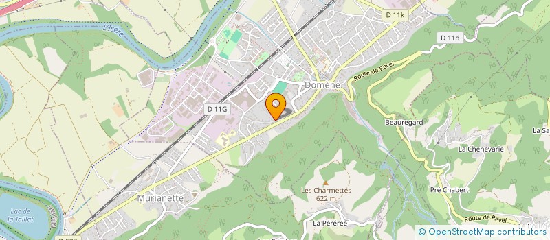 localisation de l'entreprise SCI LE PIZOU  DOMENE