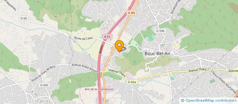 localisation de l'entreprise SCI LE PLAN à BOUC-BEL-AIR