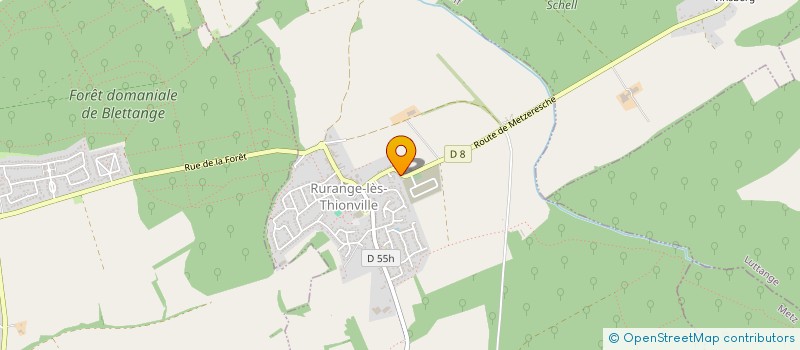localisation de l'entreprise SCI LE PLAN D'EAU  RURANGE-LES-THIONVILLE