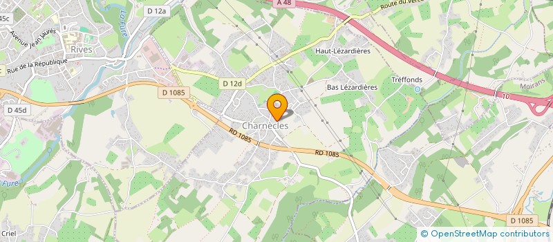 localisation de l'entreprise SCI LE PLAN DE CABASSON  CHARNECLES