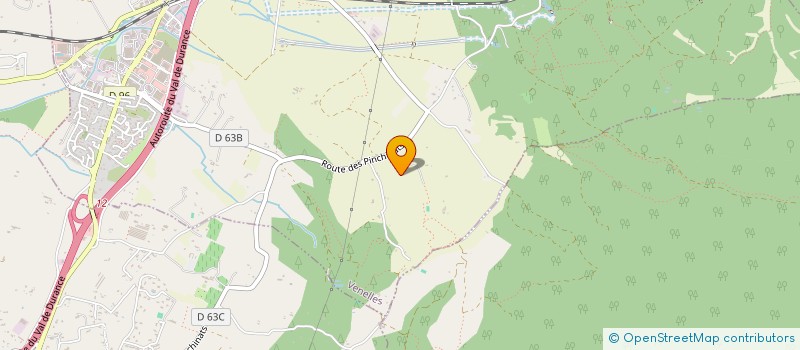 localisation de l'entreprise SCI LE PLAN DE LORGUES  VENELLES