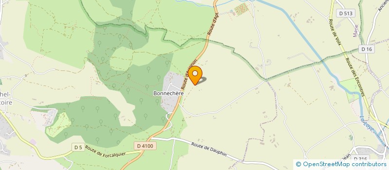 localisation de l'entreprise SCI LE PLAN DE PORCHERES  SAINT-MICHEL-L'OBSERVATOIRE