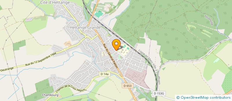 localisation de l'entreprise SCI LE PLANCHER DES VACHES  HETTANGE-GRANDE