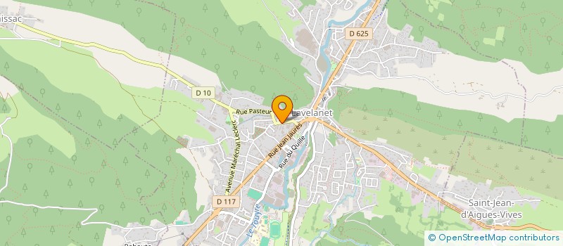 localisation de l'entreprise SCI LE PLANTAUREL à LAVELANET