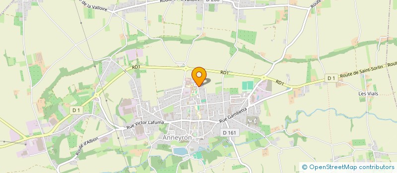 localisation de l'entreprise SCI LE PLANTAY  ANNEYRON