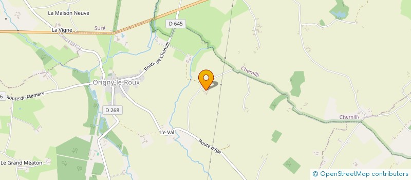 localisation de l'entreprise SCI LE PLESSIS à BELFORET-EN-PERCHE