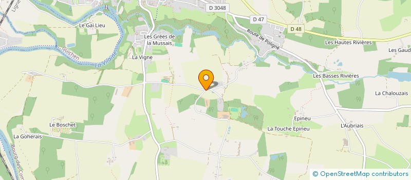 localisation de l'entreprise SCI LE PLESSIS  BOURG-DES-COMPTES