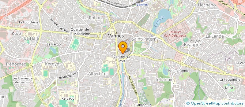 localisation de l'entreprise SCI LE POIDS PUBLIC à VANNES