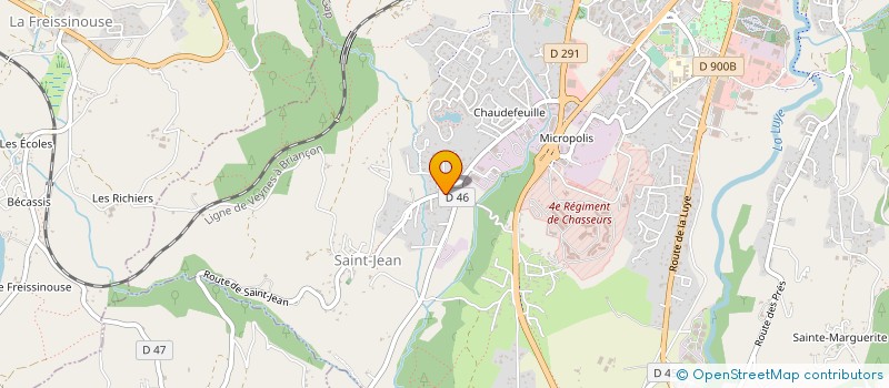 localisation de l'entreprise SCI LE POINT D ORGUE à GAP
