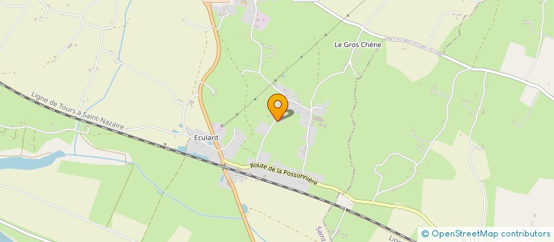 localisation de l'entreprise SCI LE POINT DU JOUR  SAINT-GEORGES-SUR-LOIRE