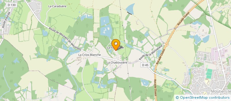 localisation de l'entreprise SCI LE POINT DU JOUR  SAINT-AVAUGOURD-DES-LANDES