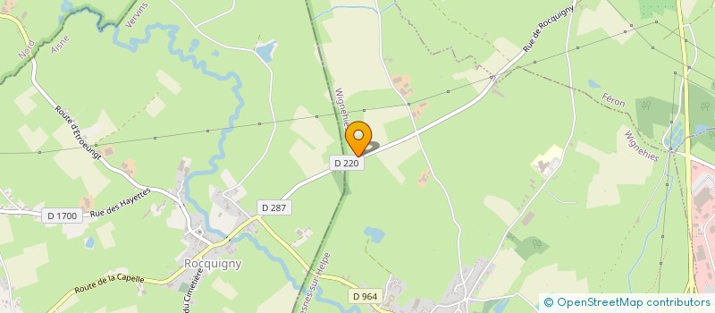 localisation de l'entreprise SCI LE POISSON BLANC  WIGNEHIES