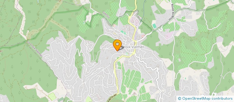 localisation de l'entreprise SCI LE POIVRIER à LA CROIX-VALMER