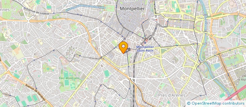 localisation de l'entreprise SCI LE POLDER à MONTPELLIER