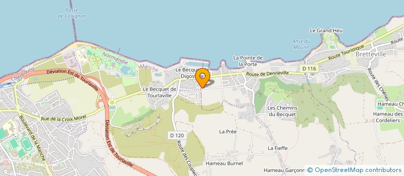 localisation de l'entreprise SCI LE PONT  DIGOSVILLE