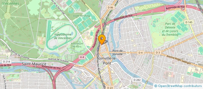 localisation de l'entreprise SCI LE PONT à JOINVILLE-LE-PONT