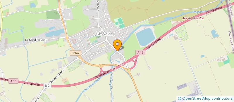 localisation de l'entreprise SCI LE PONT DE GHYVELDE  GHYVELDE