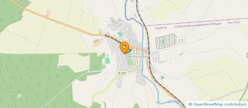localisation de l'entreprise SCI LE PONT DE L'EICHEL  OERMINGEN