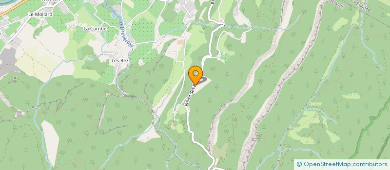 localisation de l'entreprise SCI LE PONT DE LA REVERENCE  SAINT-GERVAIS