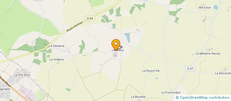 localisation de l'entreprise SCI LE PONT DU CLION  PORNIC