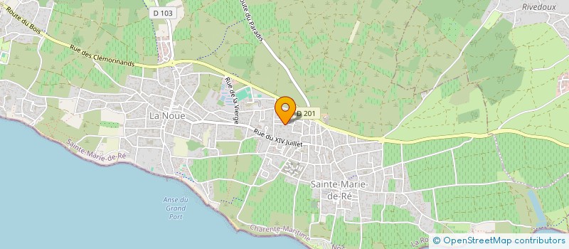 localisation de l'entreprise SCI LE PONT MACHET  SAINTE-MARIE-DE-RE