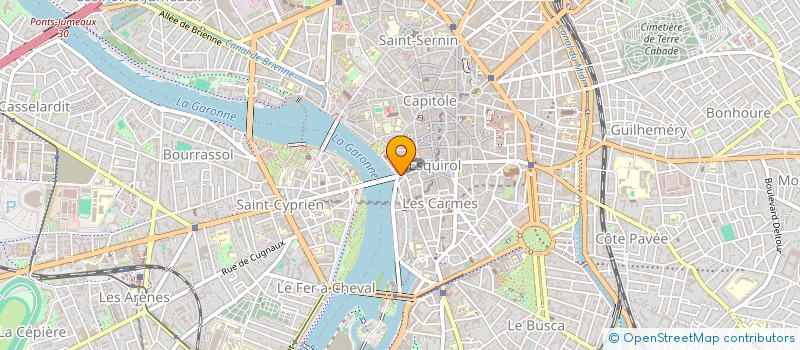 localisation de l'entreprise SCI LE PONT NEUF à TOULOUSE