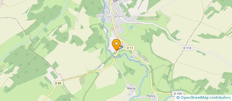 localisation de l'entreprise SCI LE PORON  SAINTE-COLOMBE