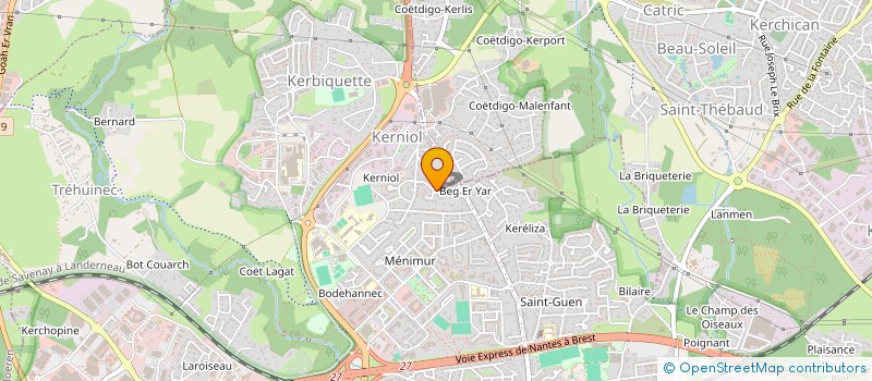 localisation de l'entreprise SCI LE PORT 1762 à VANNES