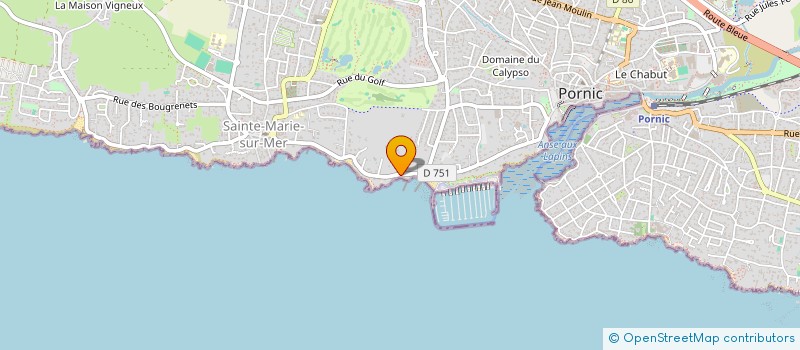 localisation de l'entreprise SCI LE PORT CHERI  PORNIC